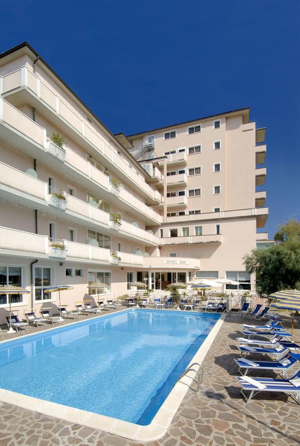 Hotel Man Lido Di Savio Exterior foto